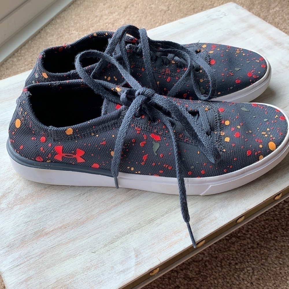 Under Armour Splattered paint sneakers